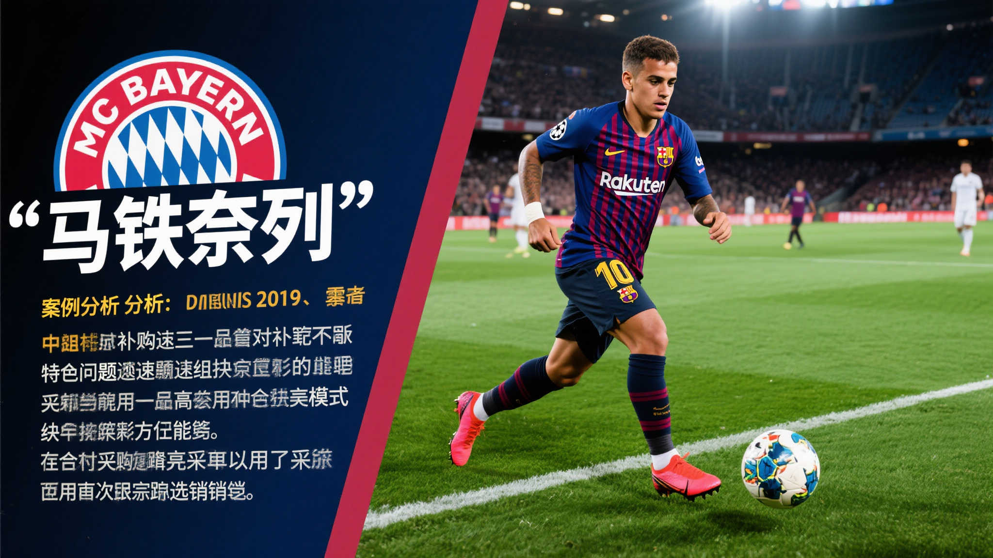 拜仁计划引援阿森纳边锋马丁内利,法尔克透露谈判正在进行 案例分析:2019年夏天,菲利普·库蒂尼奥从巴塞罗